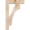 Ekena Millwork Westlake Block Smooth Bracket w/ Offset Brace, Douglas Fir, 5 1/2"W x 20"D x 32"H BKT0604X20X32WTL05SDF - alternate 2